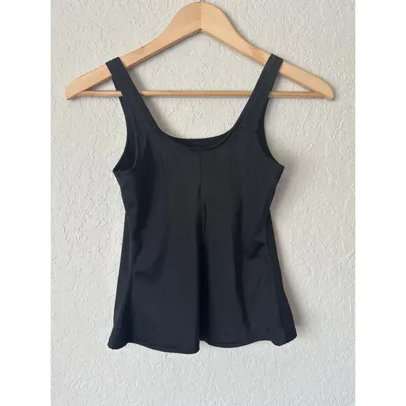 Nancy Ganz 🌿Body Shapewear Cami Tank Top Black Size XL Slimming Control - Picture 8 of 8